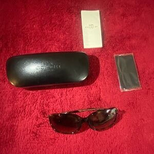 Coach Brown Sunglasses with Case